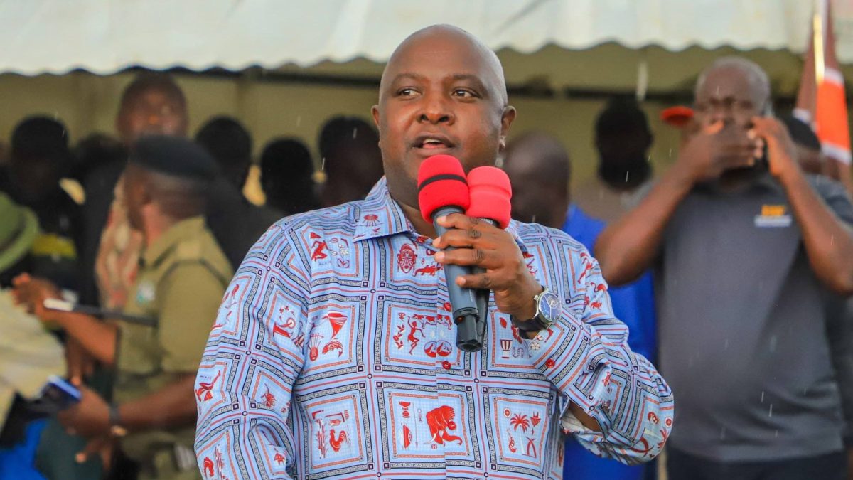 Godfrey Osotsi speaks during a past event. PHOTO/https://www.facebook.com/osotsi2027