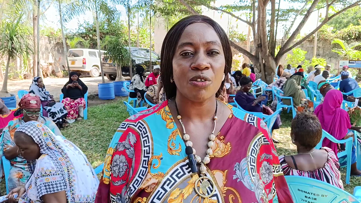 Kwale resident speaks about health crisis. PHOTO/Shaban Omar