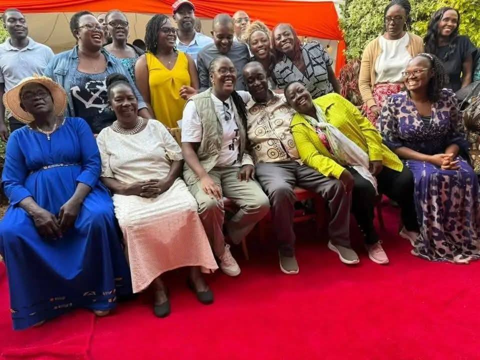 Winnie Odinga shares light moments with uncle Oburu amid ODM row