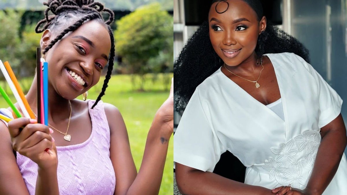 A photo collage of Mukami Maina and Kate Actress. PHOTOS/@mukami_maina & @kate_actress/Instagram