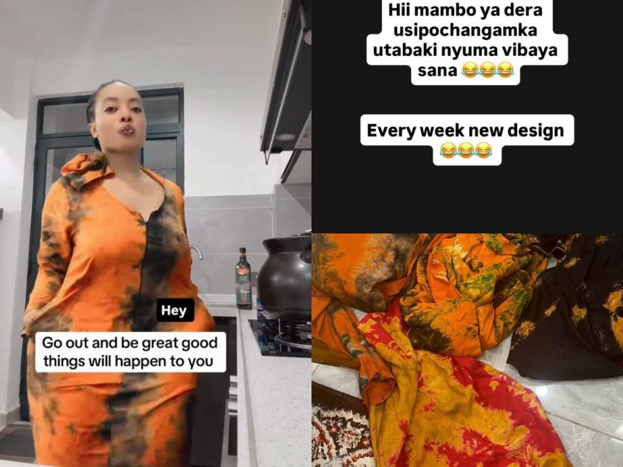 Posts shared by Gloria Ntazola. PHOTO/Screengrab by K24 Digital