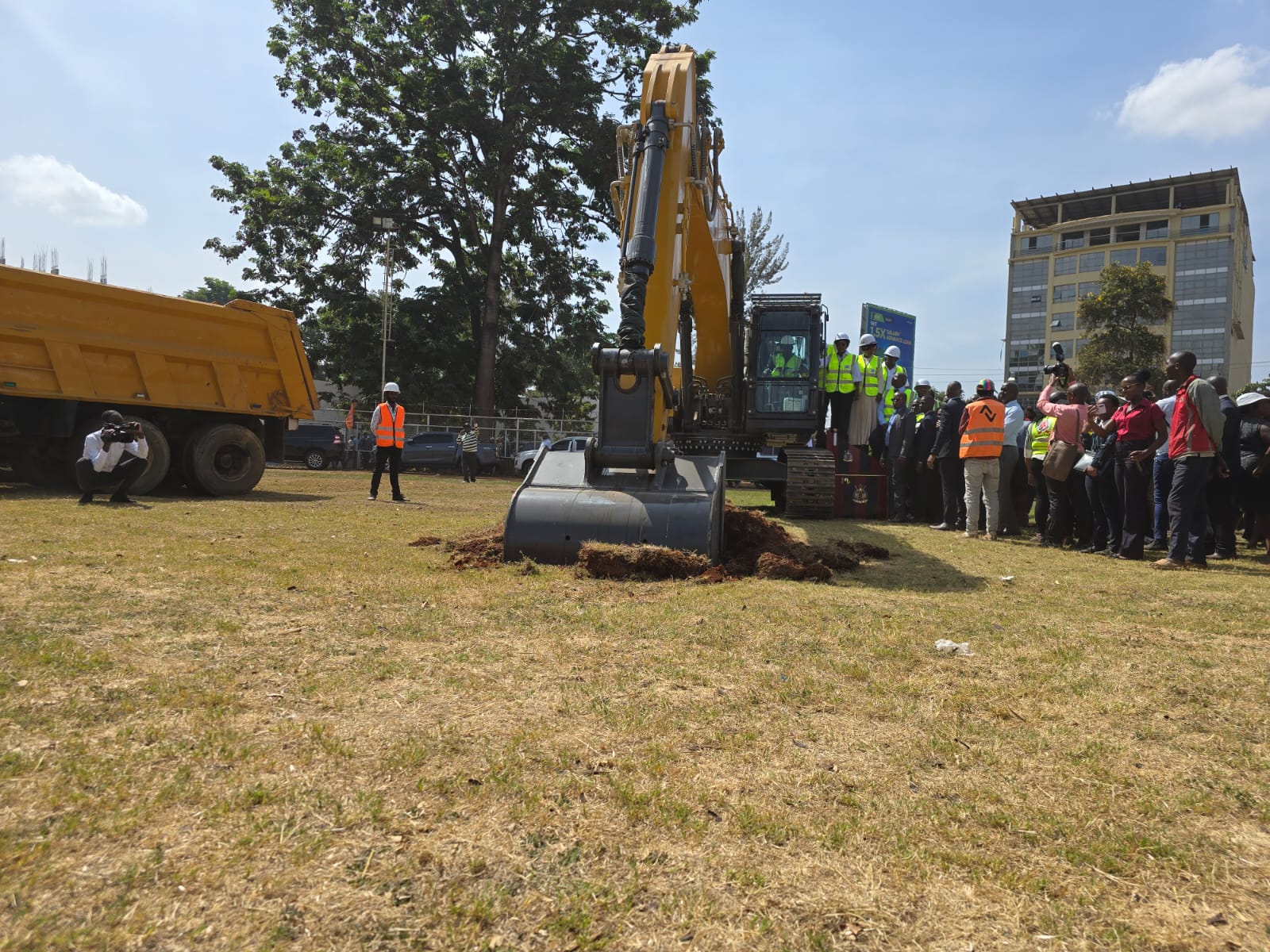 Kiambu leaders exchange words as Thika Stadium construction kicks off