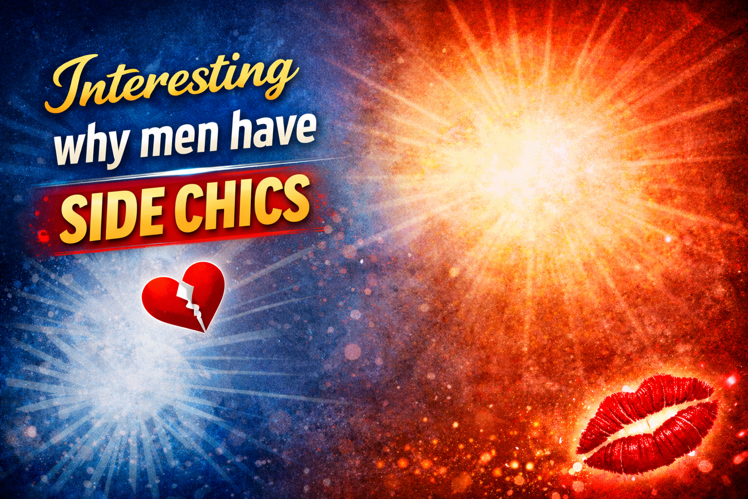 Interesting facts why men have side chics