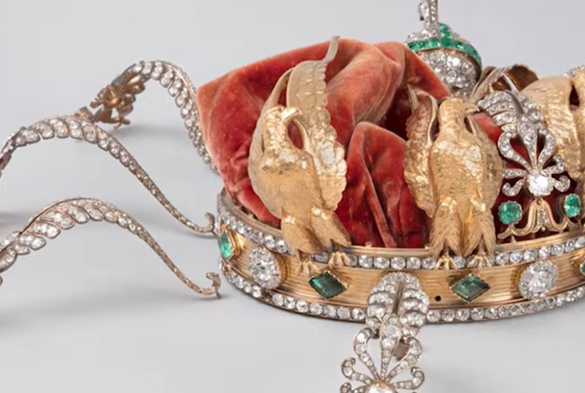 Louvre Museum says crushed crown nearly intact and restorable