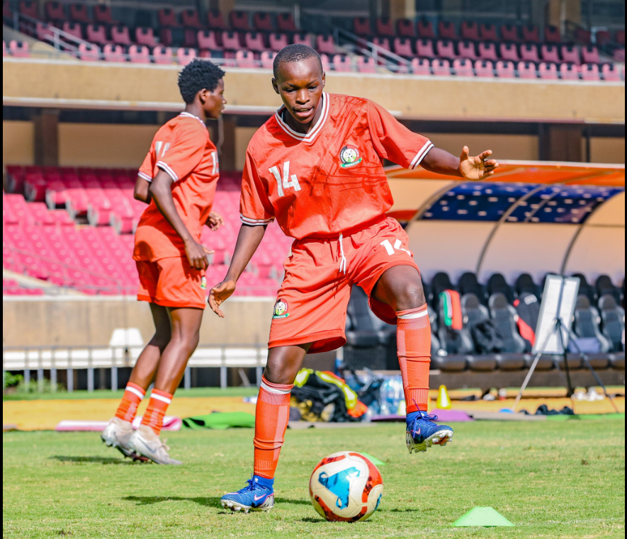 Kenya U20 stars link up with Starlets seniors for WAFCON preparation