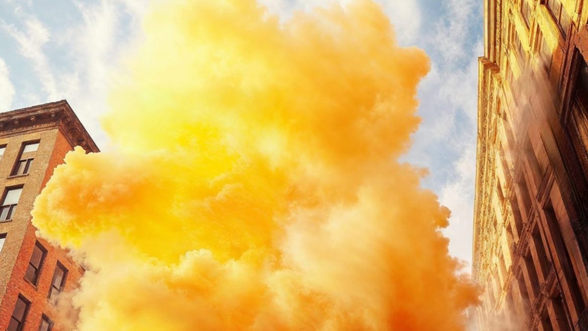 A yellow smoke produced after an explosion. Image is used for illustration. PHOTO/Pexels