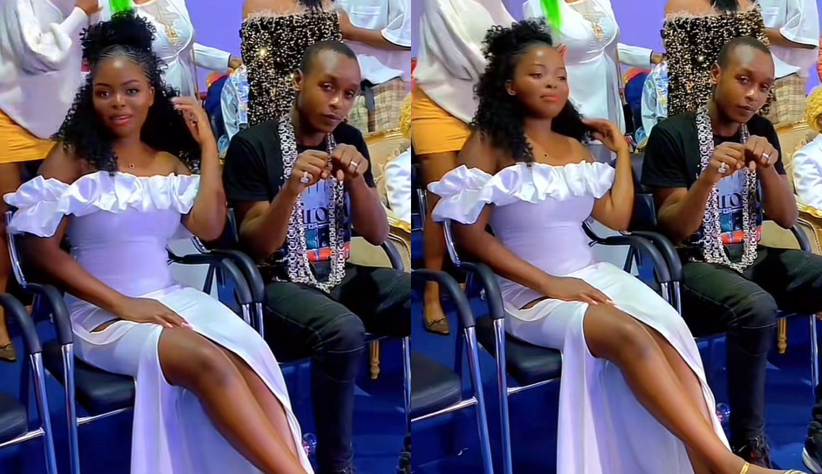 Tiktoker Kawira thrilled as she hangs out with VJ Patelo at Eko Dydda’s album launch