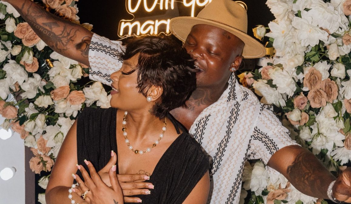 Musician Harmonize and his lover Fridah Kajala. PHOTO/@kajalafrida/Instagram