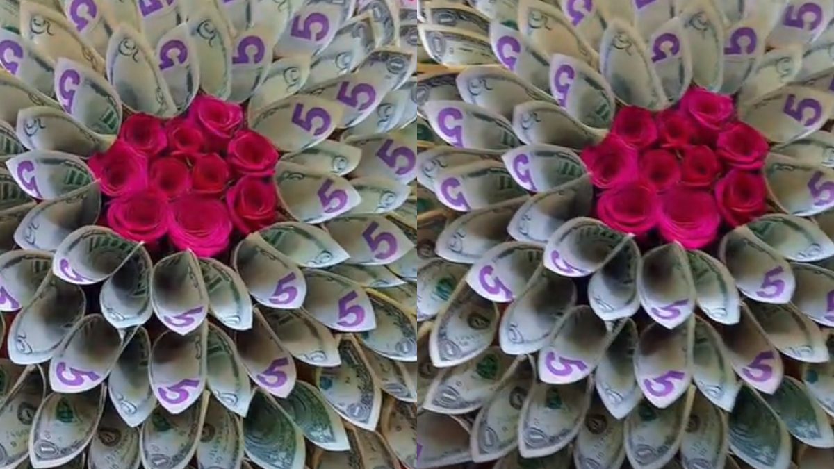 Popular Nairobi florist switches to US dollar money bouquets following CBK warning
