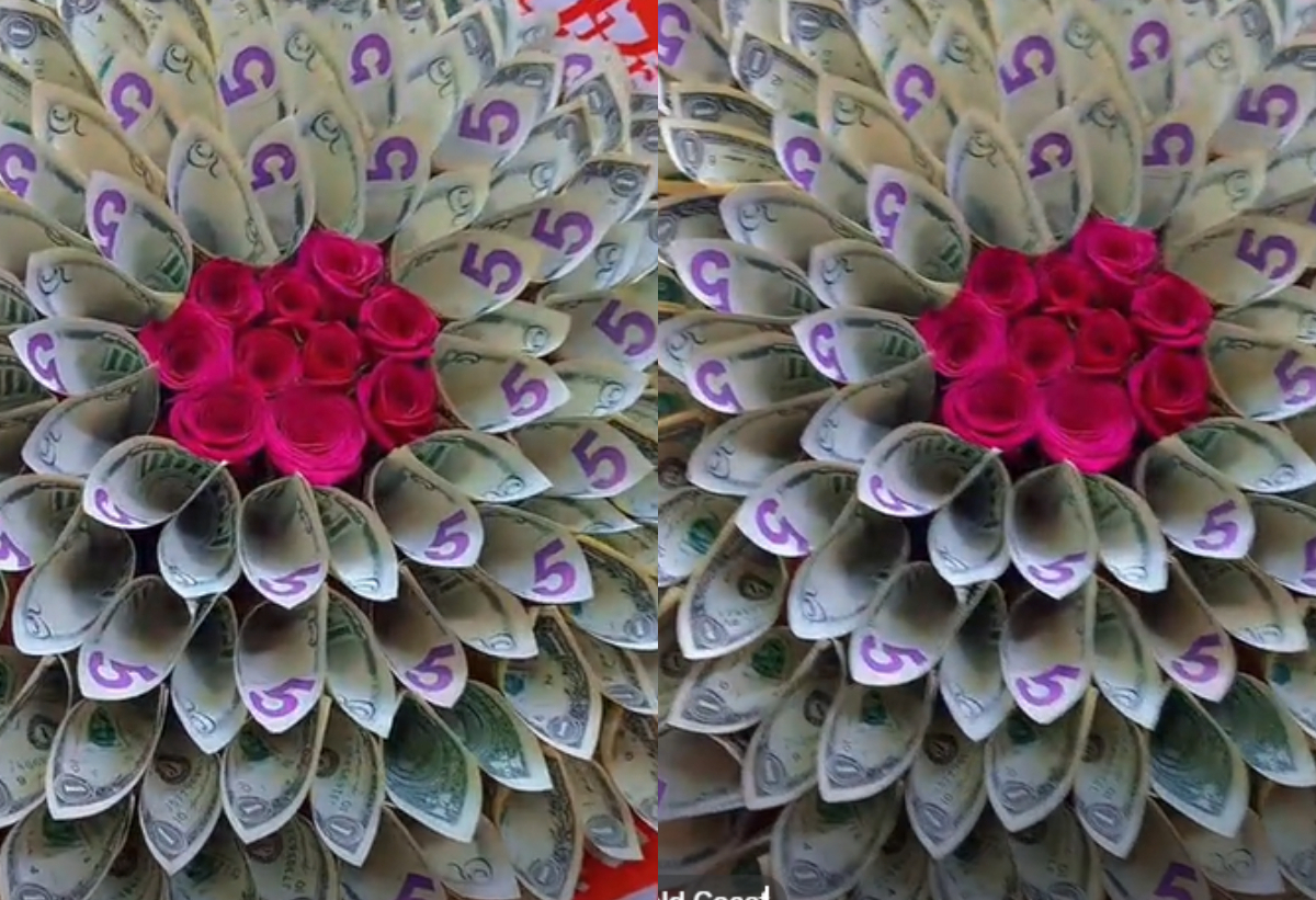 Popular Nairobi florist switches to US dollar money bouquets following CBK warning