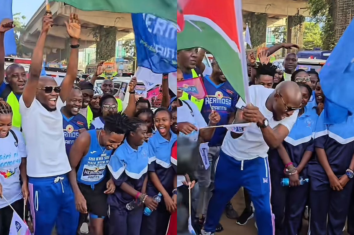 Daddy Owen reveals Eric Omondi invited him to pray for his 476km Nairobi–Mombasa walk