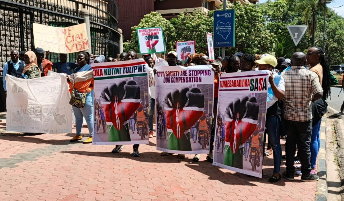 Victims of protest-related violence call for immediate compensation