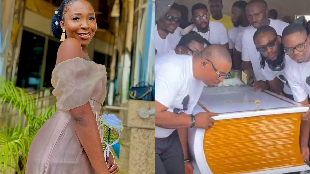 Ifunanya Nwangene: Gospel singer who died after snakebite laid to rest in emotional burial