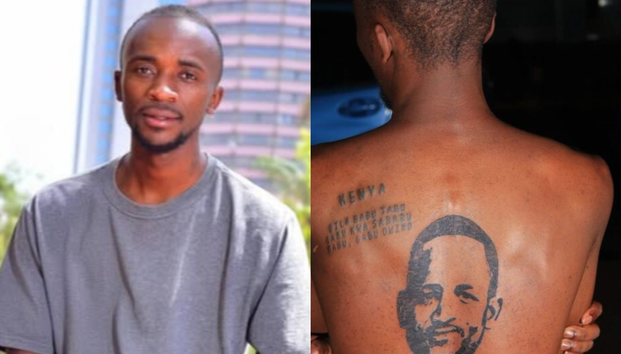 Marcelo Bahati reveals inspiration behind Babu Owino’s face tattoo