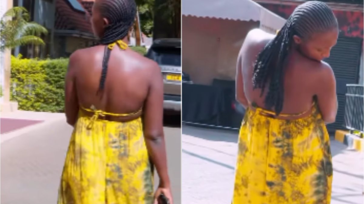 'Si za kila mtu': Mammito satirises backless dera trend