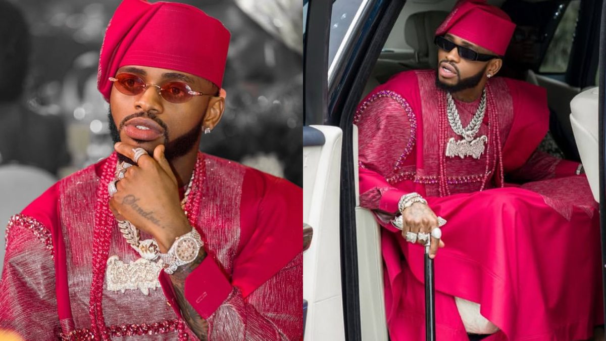 Diamond Platnumz during a past event. PHOTOS/@diamondplatnumz/Instagram.