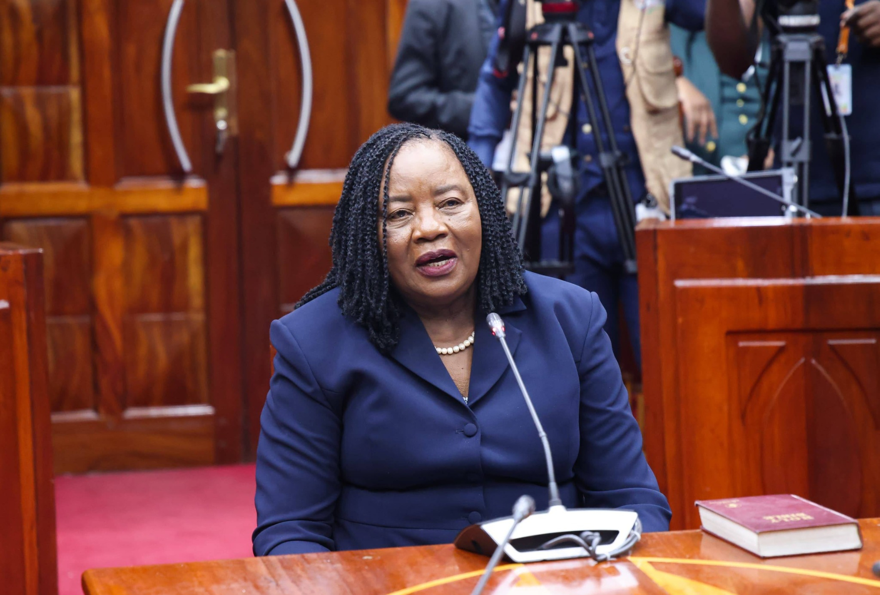 Ida Odinga emotionally honours Raila during vetting, credits him with success after 52-year marriage