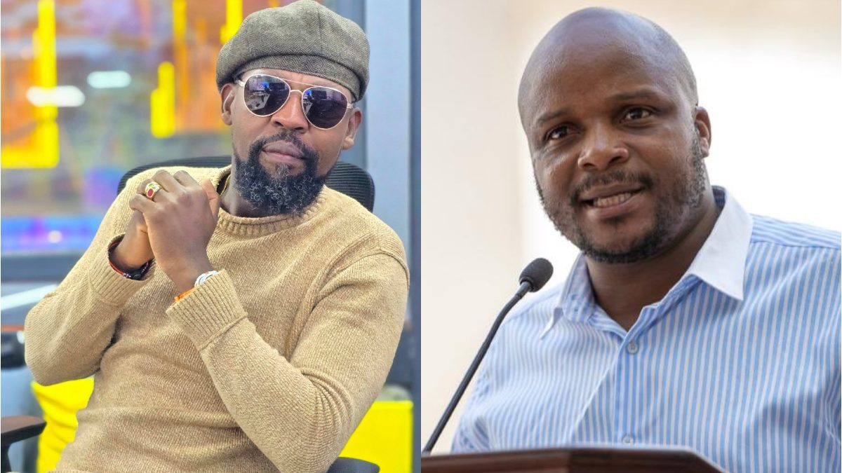 Atachukua kiti: Alex Mwakideu loudly backs Jalang’o for Nairobi senatorial race