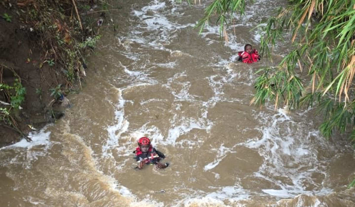 14-year-old boy swept away by overflowing Nairobi River