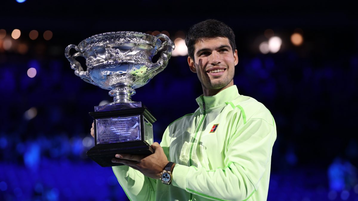 Alcaraz beats Djokovic to become the youngest man to complete a career Grand Slam