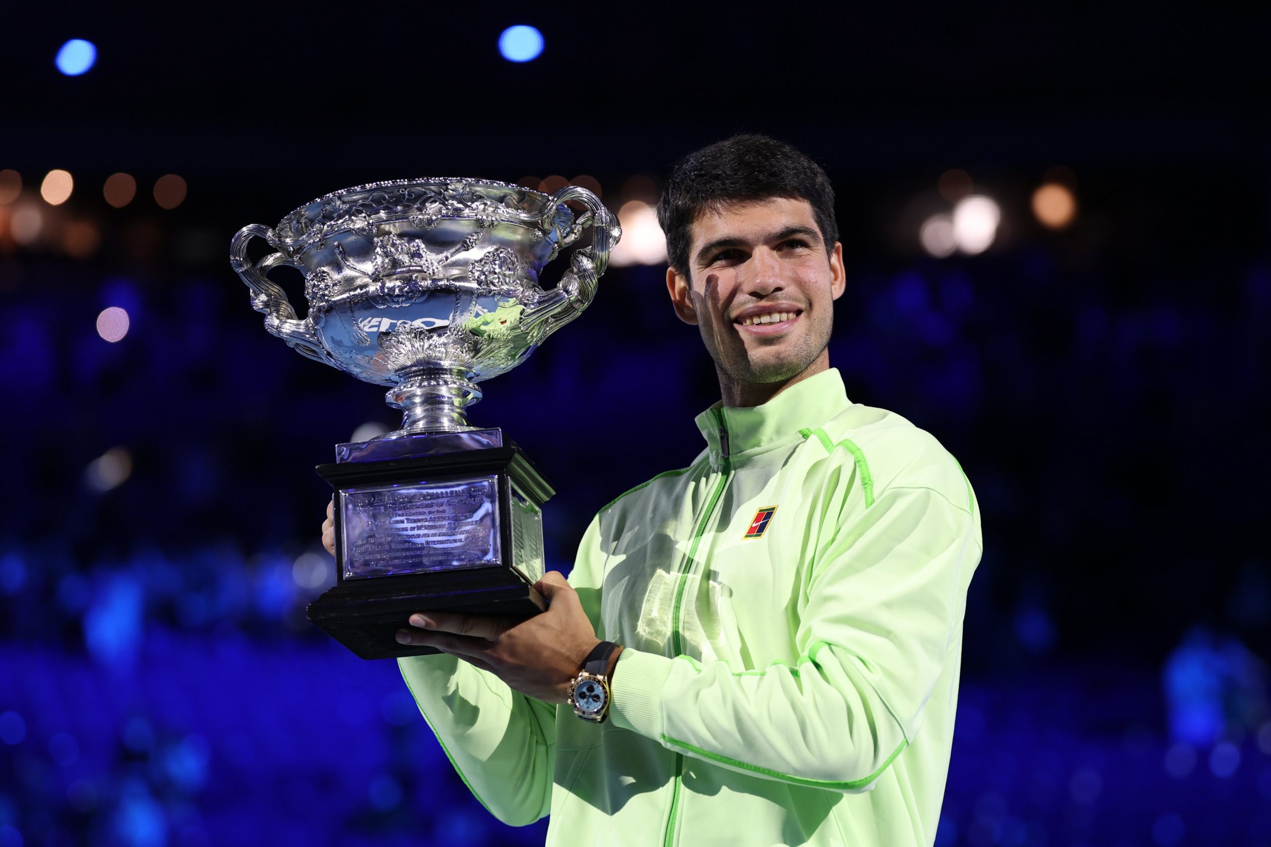 Alcaraz beats Djokovic to become the youngest man to complete a career Grand Slam