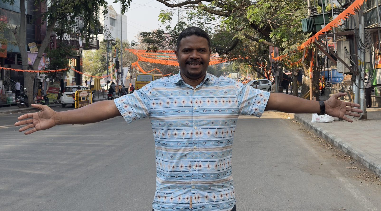 Activist Hussein Khalid fascinated by India’s low profile security presence