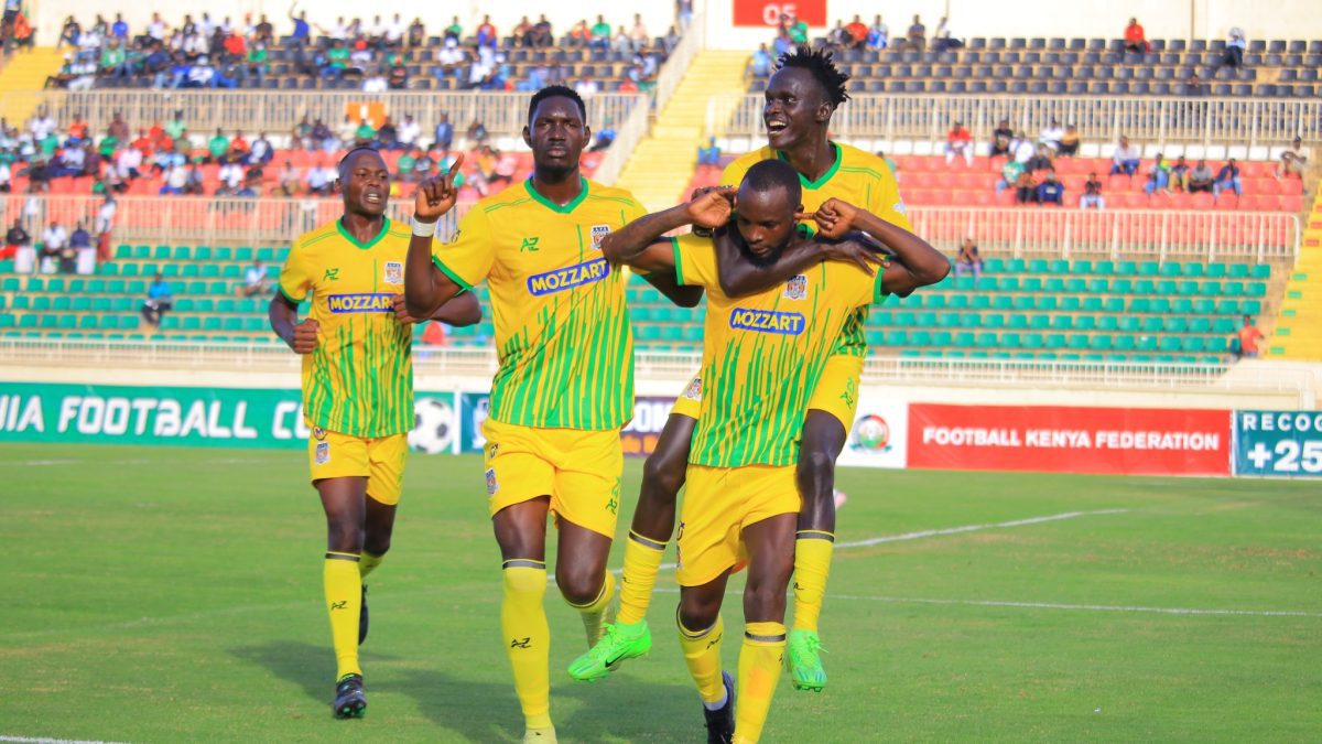 Hansel Ochieng earns Pamzo’s praise after repeated heroics against Gor Mahia