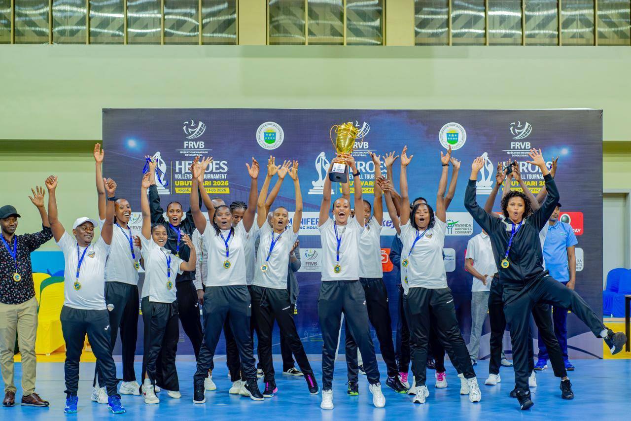 Volleyball coach Kigwari wins big in Rwanda as APR crowned Heroes Cup champions