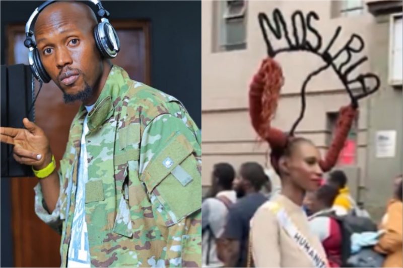 Na tupande miti! Geoffrey Mosiria pledges to help street model who sought him out
