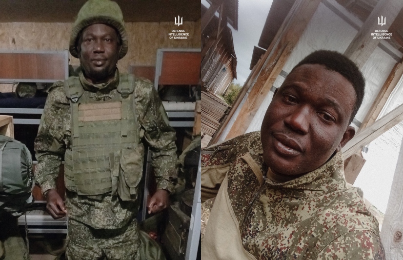 Two Nigerian mercenaries said by Ukraine to have been killed in drone strikes in the Luhansk region. PHOTO/@DI_Ukraine/X