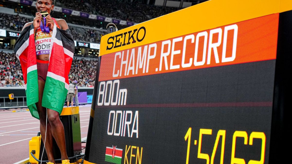 World champion Lilian Odira to face UK’s Hodgkinson and Hunter-Bell in fierce 800m rematch