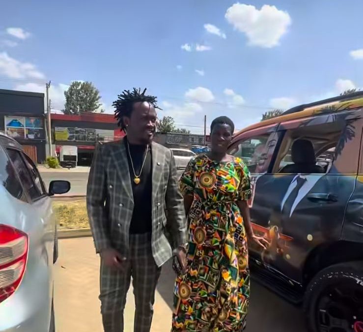 Bahati shares expectations as he takes DNA test with woman claiming to be his mum