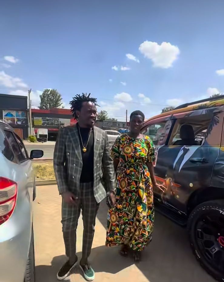Bahati shares expectations as he takes DNA test with woman claiming to be his mum