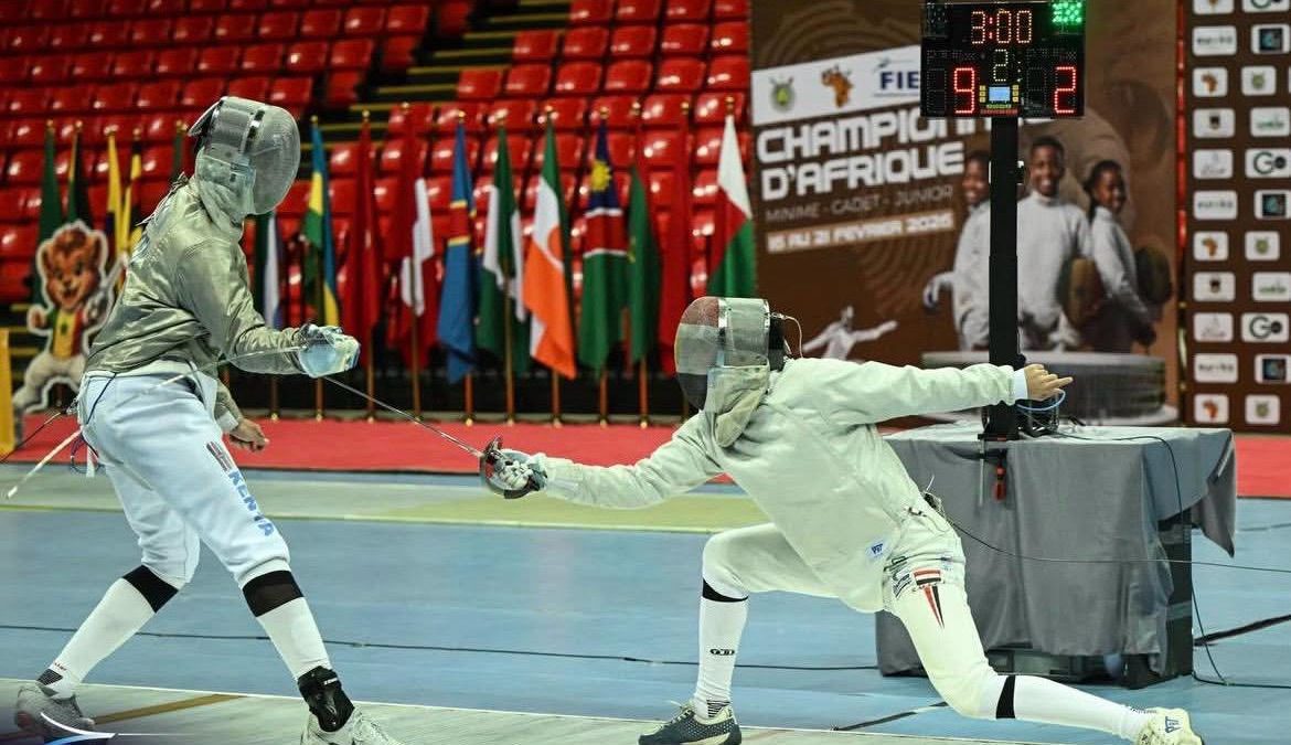 Jaydey Munene delivers Kenya’s gold at Africa Cadet and Junior Fencing Championship