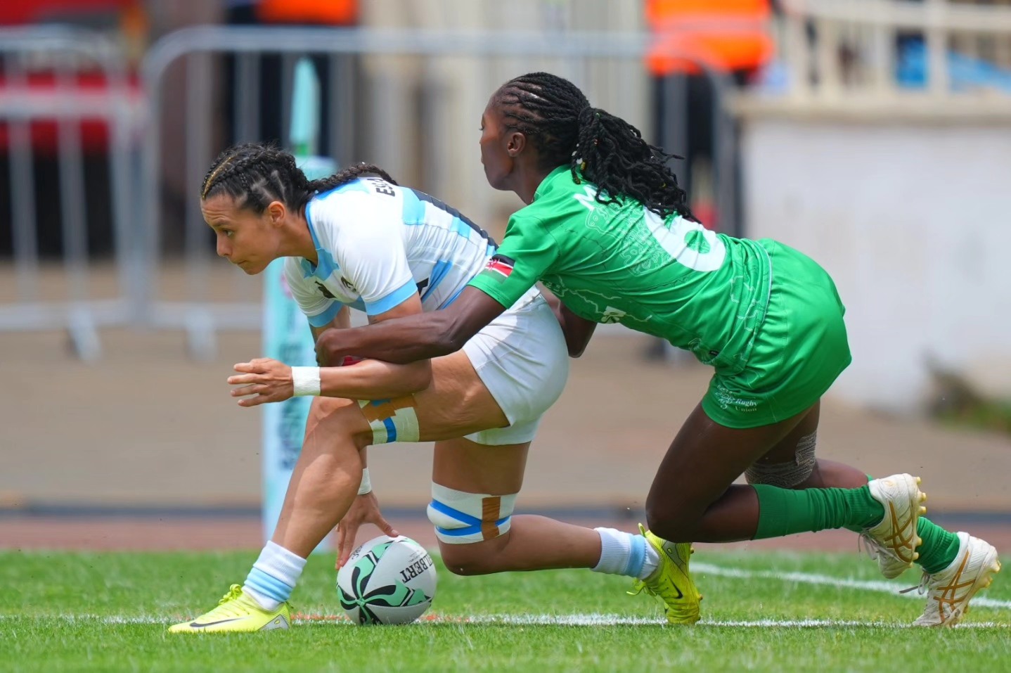 HSBC SVNS 2: Kenya Lionesses surrender to Argentina after a tight affair