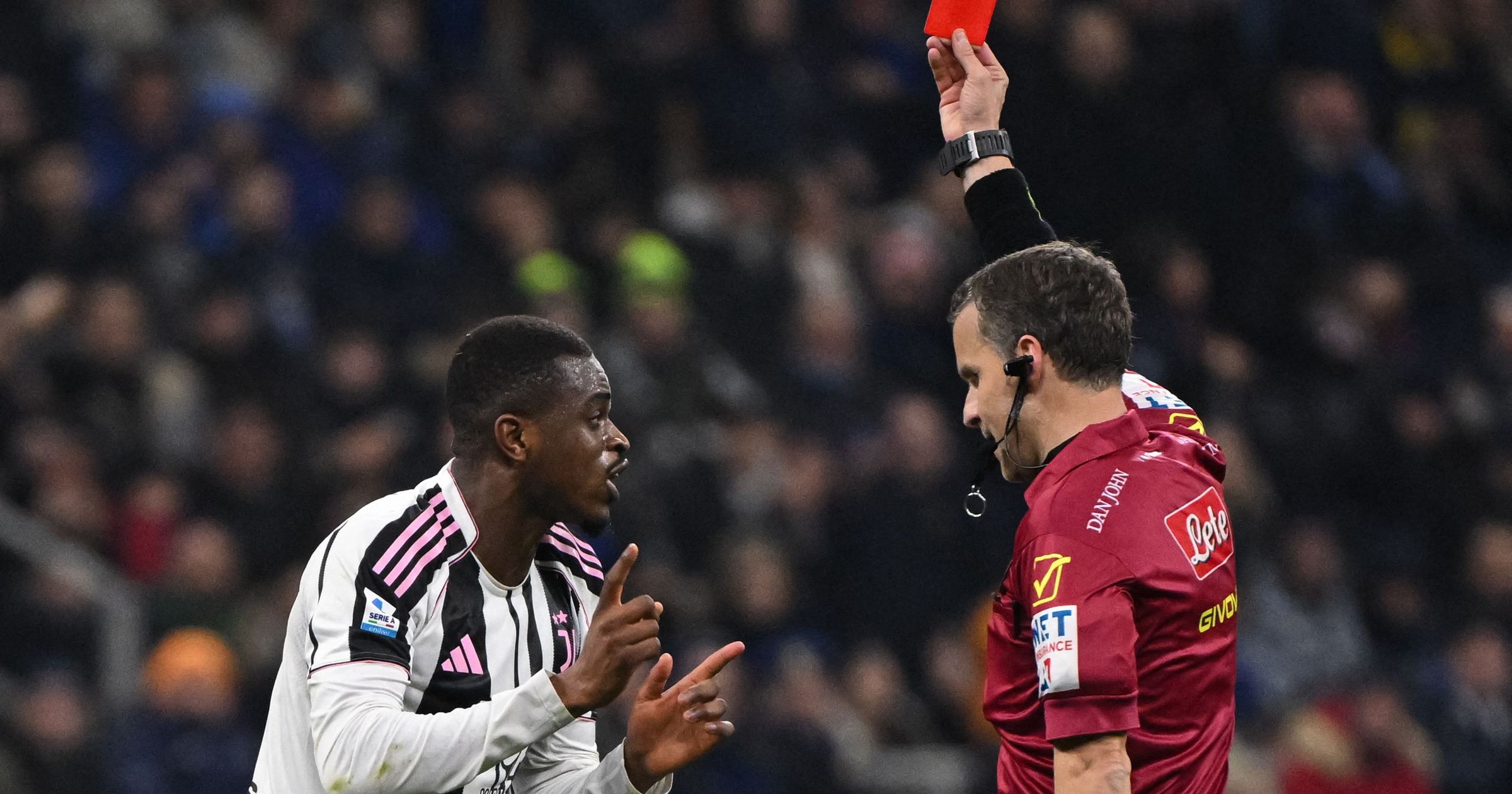 Referee advised to stay home after wrong red card sparks death threats