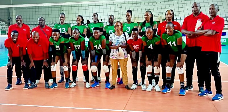 KVF Women's League: Kenya Prisons sweep past Postbank in straight sets victory