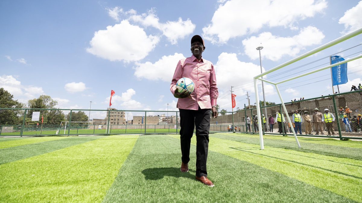 Ex-Harambee Stars players differ on utilisation of artificial turfs in local estates