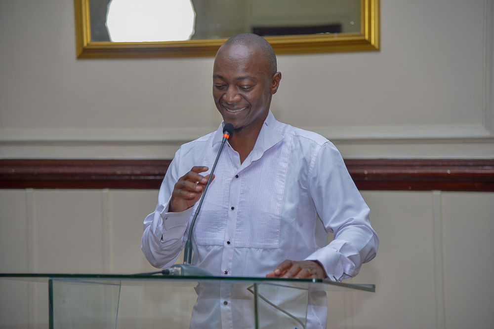 KMA president Simon Kigondu speaking during a past event. PHOTO/https://www.facebook.com/simon.kigondu