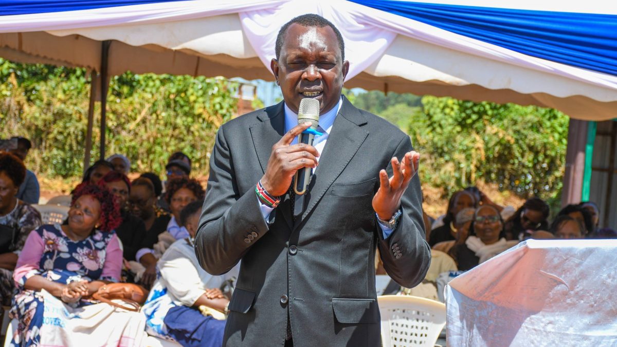 Oscar Sudi opens business for man he has been supporting after tragic accident