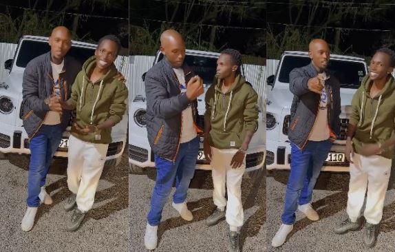 A collage image of Kenyan Prince and Geoffrey Mosiria. PHOTO/A screengrab by K24 Digital from https://www.instagram.com/_kenyan_prince/