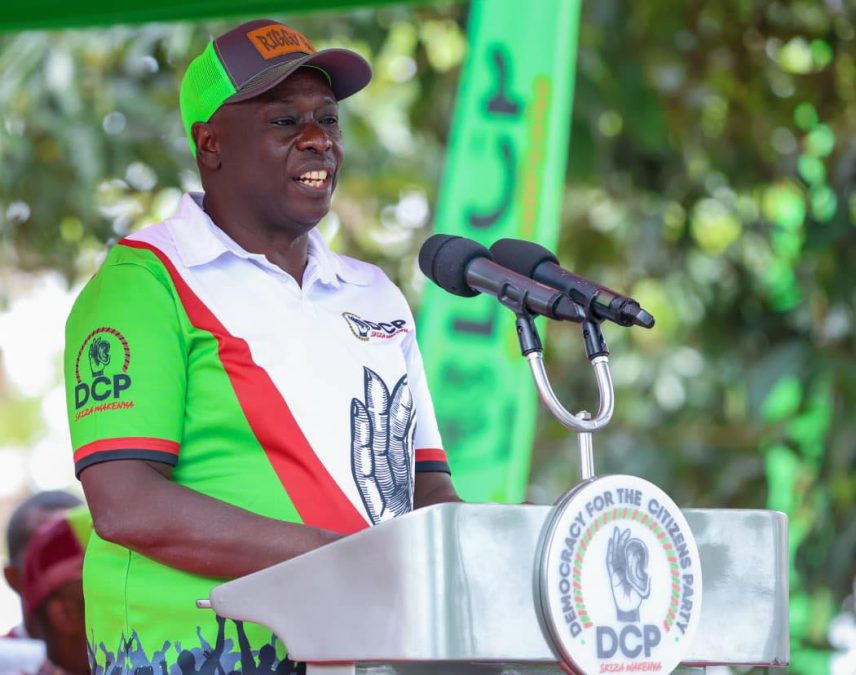 Rigathi Gachagua addressing DCP supporters at party headquarters on Thursday, March 19, 2026. PHOTO/https://www.facebook.com/DPGachagua