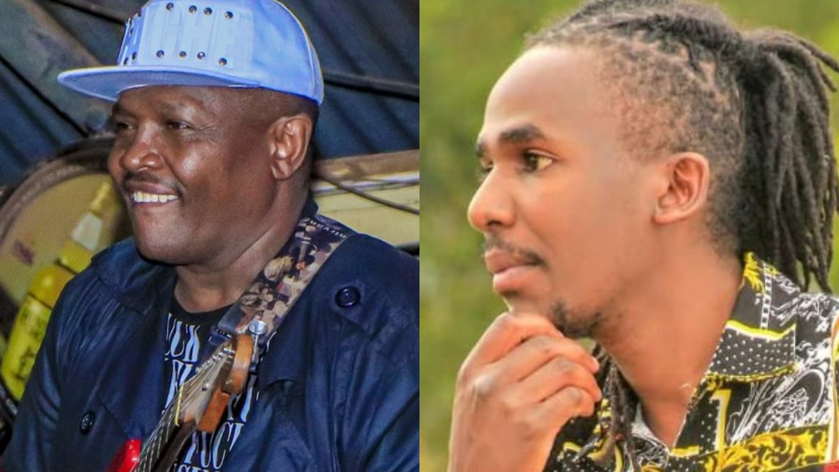 A collage of Mike Rua and his late son Muiruri. PHOTOS/https://web.facebook.com/Mikeruamugithi