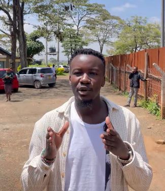 Photojournalist Allans Ademba at a past occasion. PHOTO/@Ademba_47/X