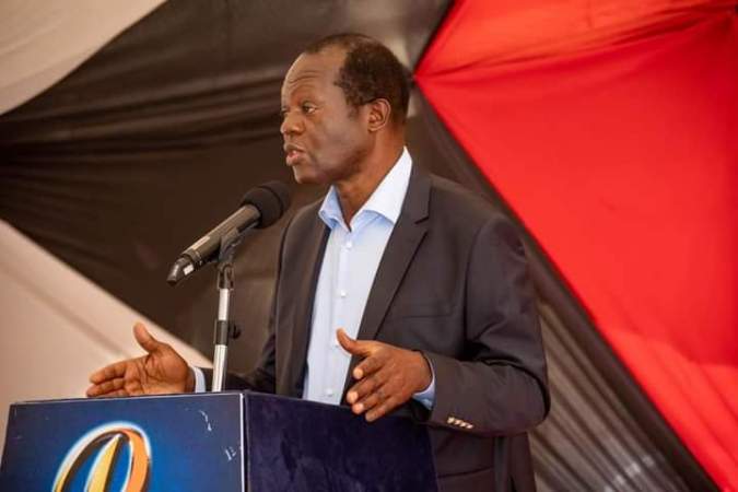Former Jubilee Secretary General Raphael Tuju during a past presser. PHOTO/@JubileePartyK/X
