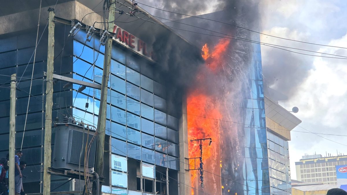 Eastleigh traders count heavy losses after Yare Plaza fire
