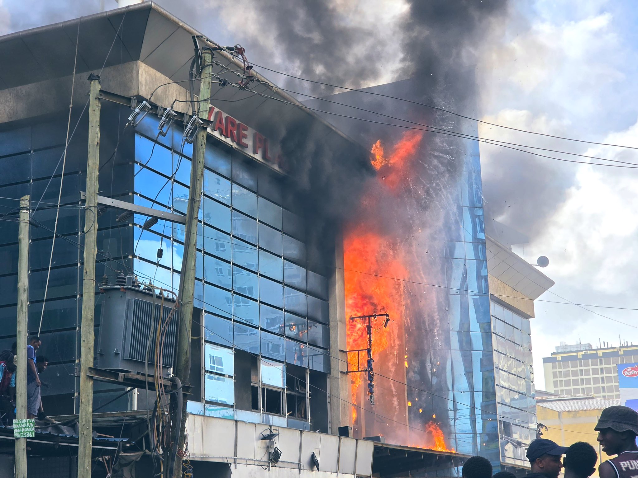 Eastleigh traders count heavy losses after Yare Plaza fire