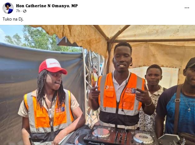 Catherine Omanyo’s statement. PHOTO/ https://www.facebook.com/hon.catherinomanyo