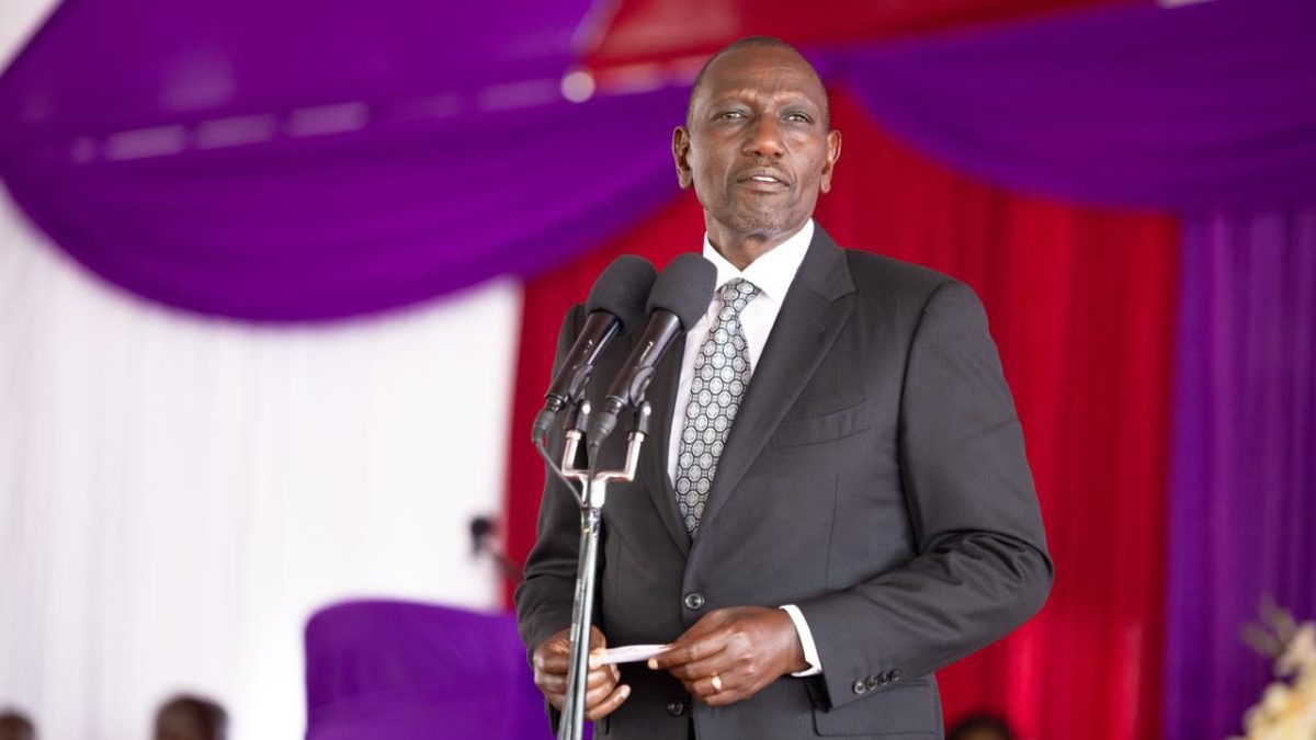 Ruto promises Ksh20M yearly to honour Johana Ng’eno’s passion for art and music