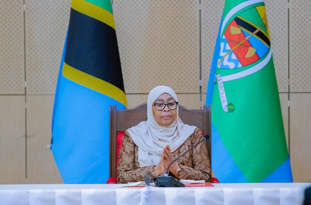 Tanzania President Samia Suluhu. PHOTO/ @ikulumawasliano